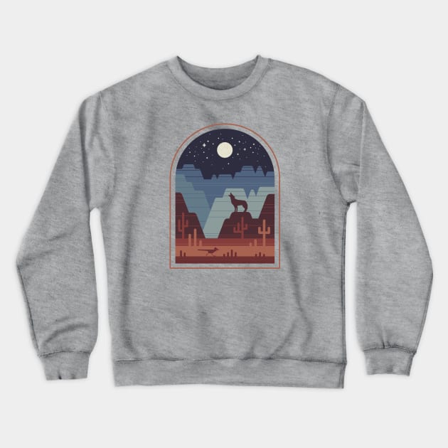 Wild Night Crewneck Sweatshirt by Thepapercrane